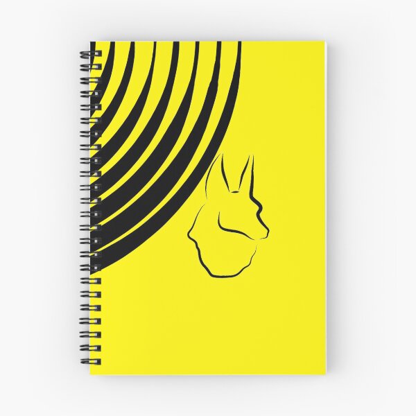 Item preview, Anubis head with black stripes yellow background designed and sold by verbosekoala.