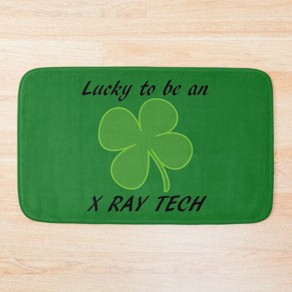 Item preview, St Patty's Day Lucky to be an X-Ray Tech Black Font designed and sold by HumerusHumor.