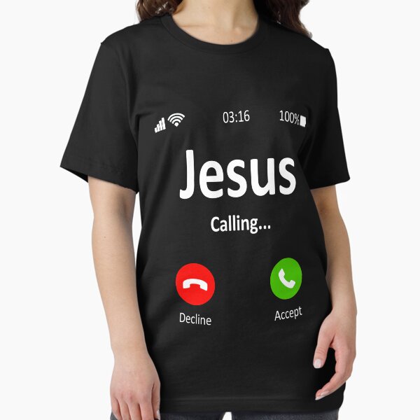 Item preview, Jesus Is Calling designed and sold by TrendJunky.