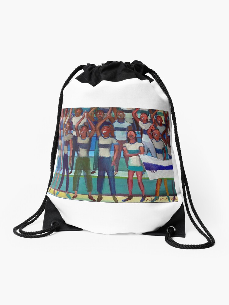soccer drawstring bag