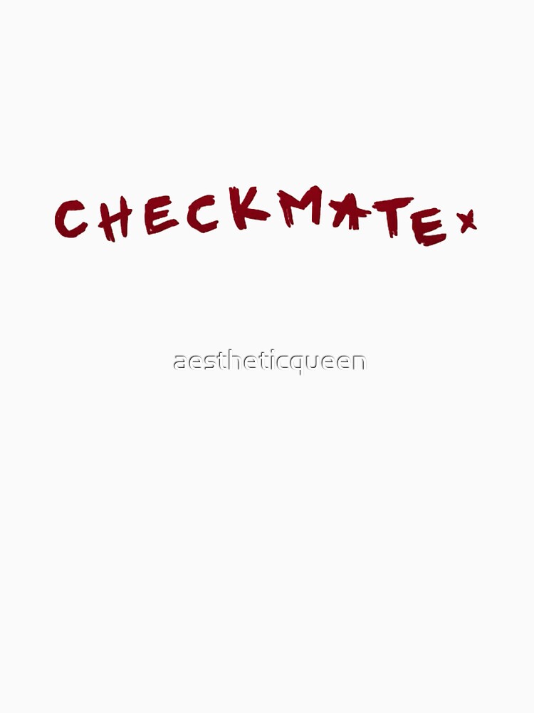 Checkmate lyrics Conan Gray | Essential T-Shirt