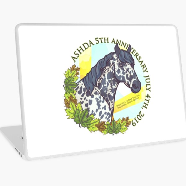 ASHDA 5th year Anniversary Logo Laptop Skin
