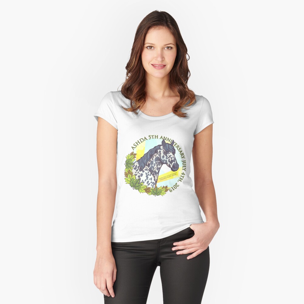 Item preview, Fitted Scoop T-Shirt designed and sold by ASHDA.