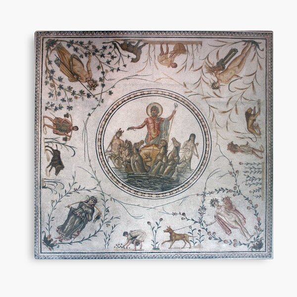 Item preview, Mosaic of Neptune designed and sold by Minpal.