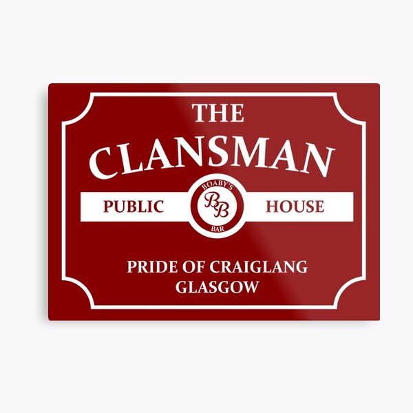 The Clansman Pub Metal Print