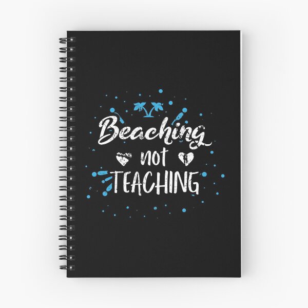 Item preview, Beaching Not Teaching - Funny Teacher Beach Vacation  designed and sold by highparkoutlet.