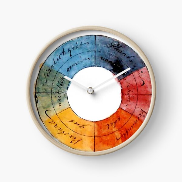 Vista previa del artículo con la obra «Rueda de colores de Goethe, 1809», diseñado y vendido por Alexandra Dahl.