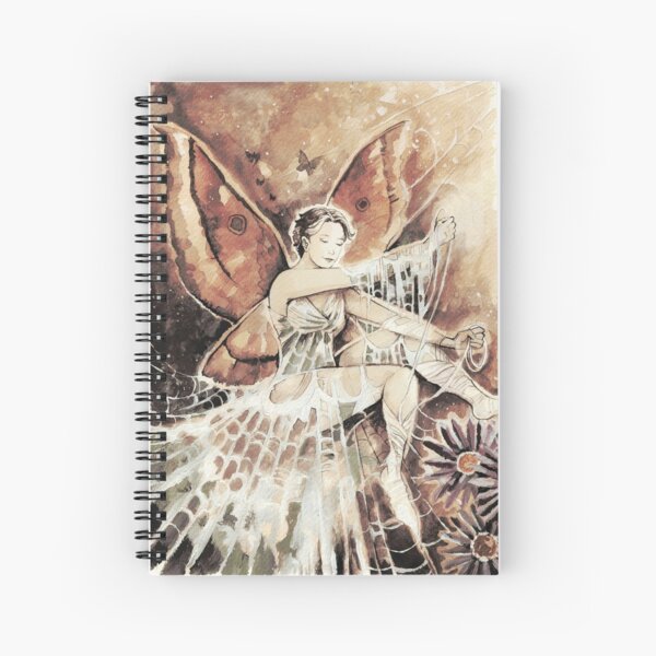 Cobweb Faerie Spiral Notebook