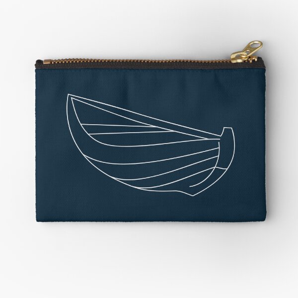 Wooden Boat Zipper Pouch