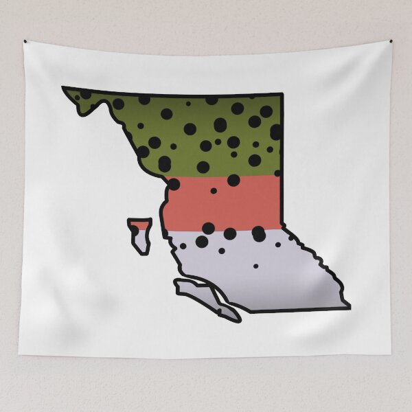 Item preview, British Columbia Rainbow Trout designed and sold by Sun Dog Montana.