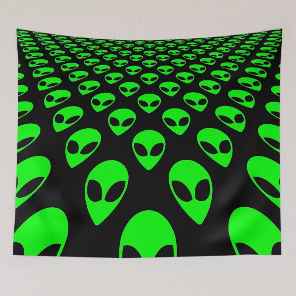 Item preview, We are watching you! Ufo, aliens pattern designed and sold by cool-shirts.