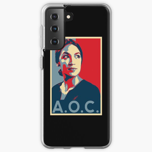 Alexandria Ocasio-Cortez AOC NEW PARTY WHO DIS HOPE Samsung Galaxy Soft Case
