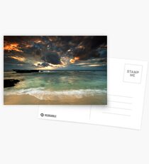 The glow - above and below Postcards