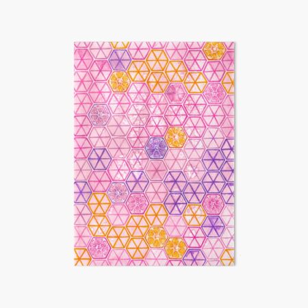 "Citrus" Pattern Art Board Print