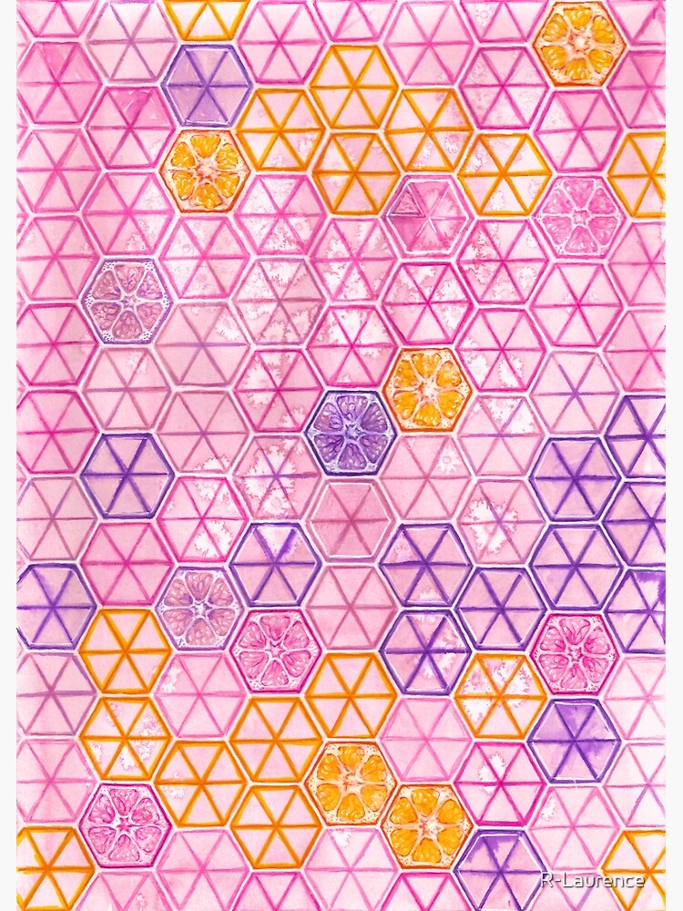"Citrus" Pattern by R-Laurence