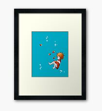 Ponyo Framed Print