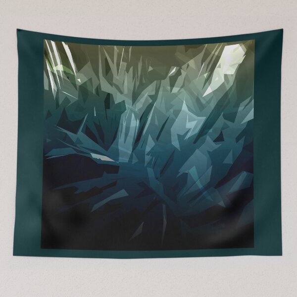 Item preview, Messedup Aquamarine by Heartwall Creations designed and sold by Heartwall.