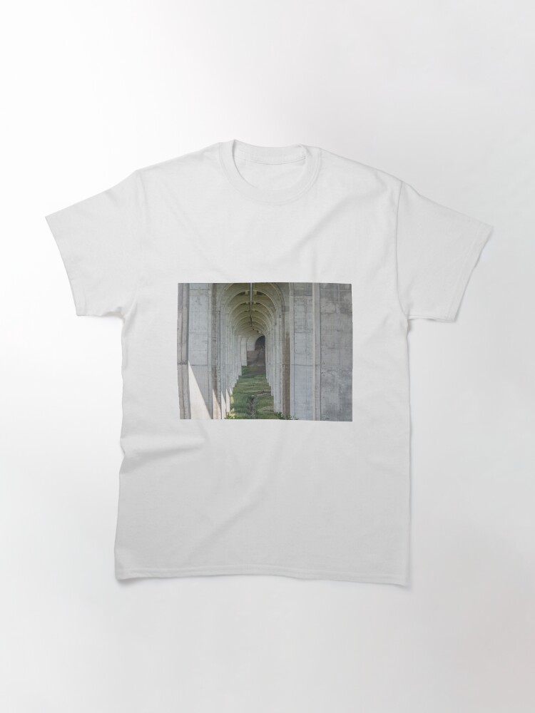 Thumbnail 3 of 7, Classic T-Shirt, Following the endless arches. designed and sold by Scooterbob.