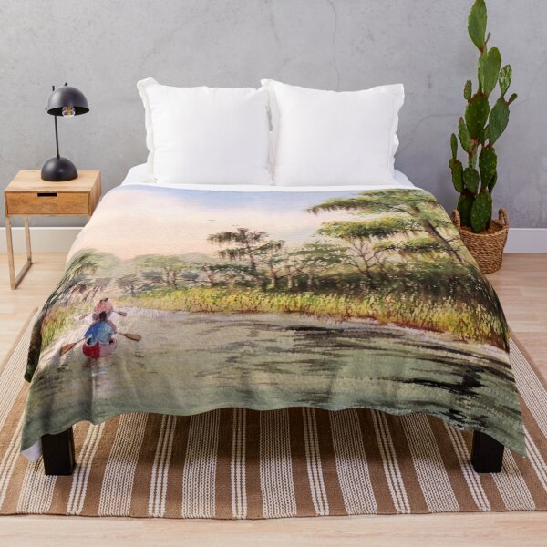 Item preview, Canoeing The Wacissa River designed and sold by William Holkham.