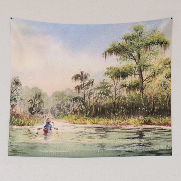 Item preview, Canoeing The Wacissa River designed and sold by William Holkham.
