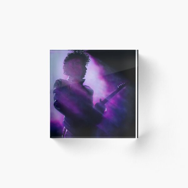 Purple Acrylic Block