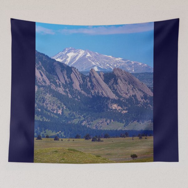 Item preview, Flatirons Pointing to Longs Peak designed and sold by Bo Insogna.