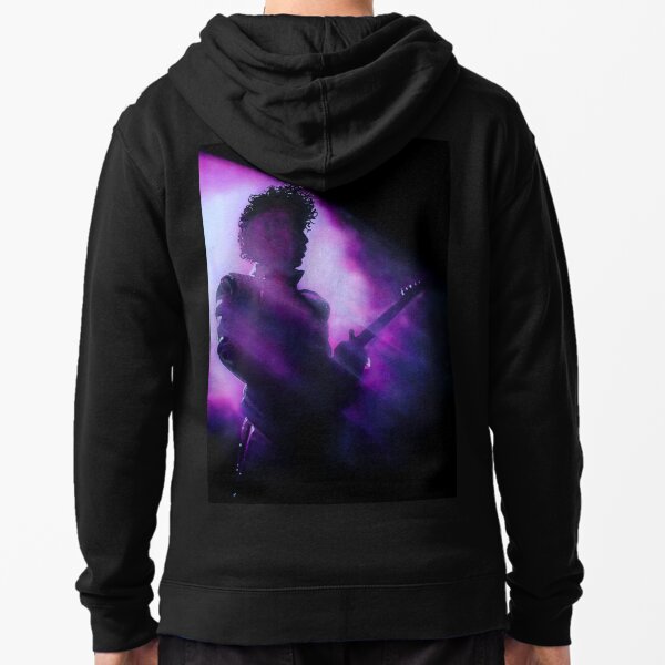 Purple Zipped Hoodie