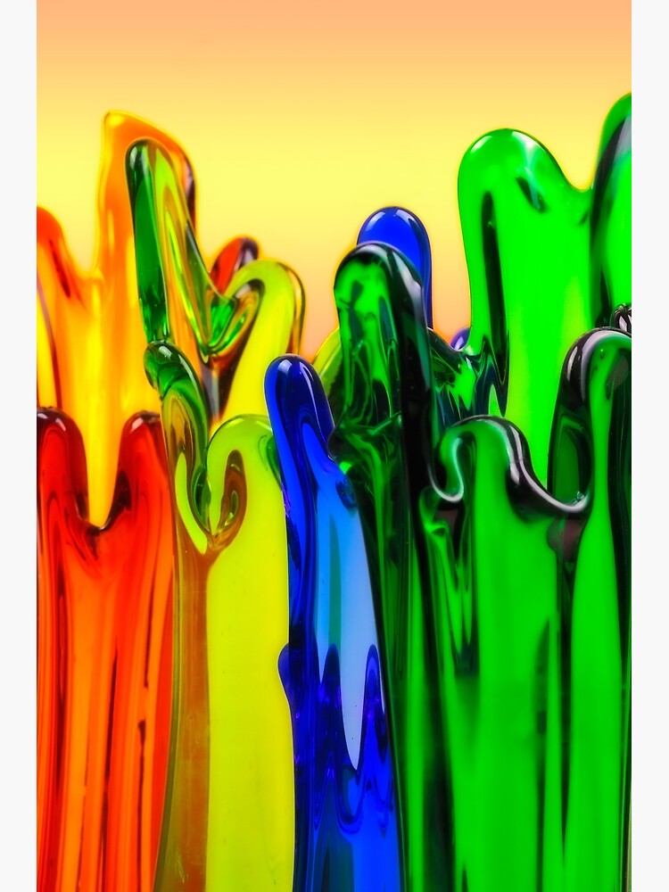 colorfull Art Glass vases by fardad