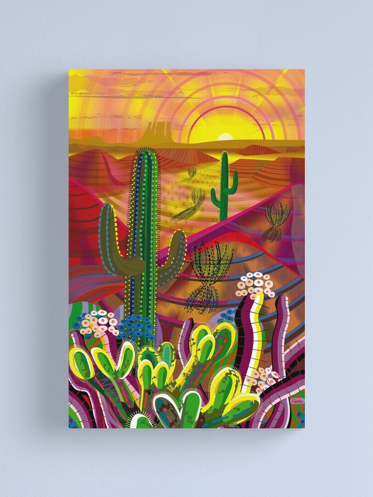 Alternate view of Peyote Dawn Canvas Print