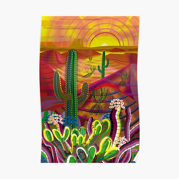 Peyote Dawn Poster