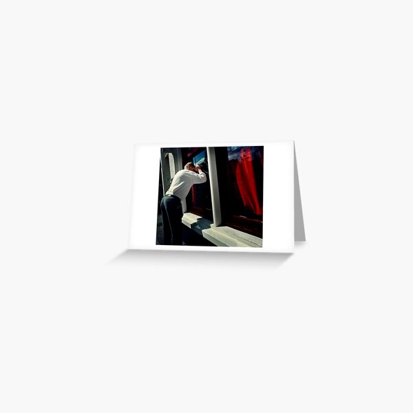 Peeping Tom Greeting Card