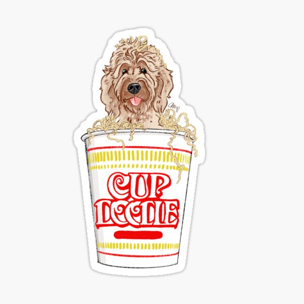 Cup of Doodles Sticker