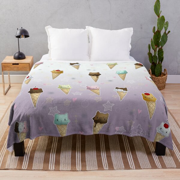 Item preview, Ice cream Cats - pink designed and sold by Lyxy.