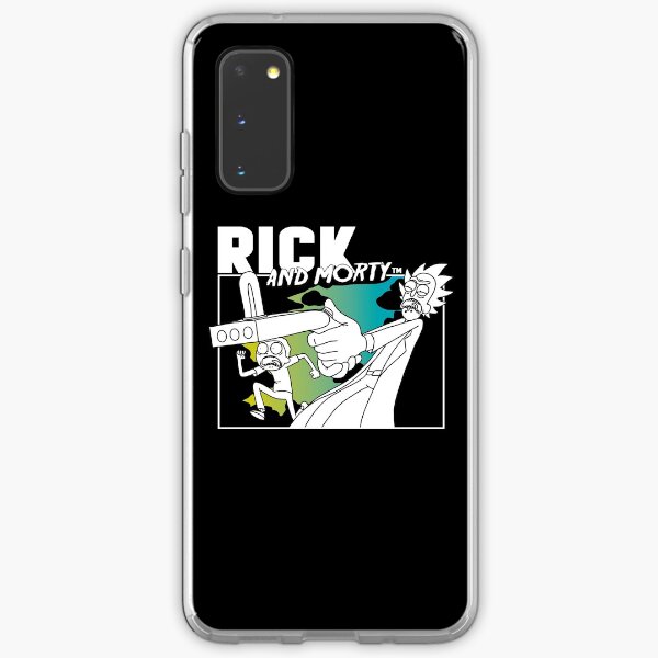 RICK AND MORTY action poster Samsung Galaxy Soft Case