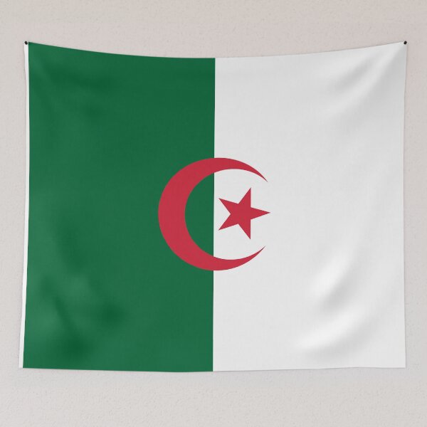 Item preview, Algerian Flag designed and sold by designseventy.