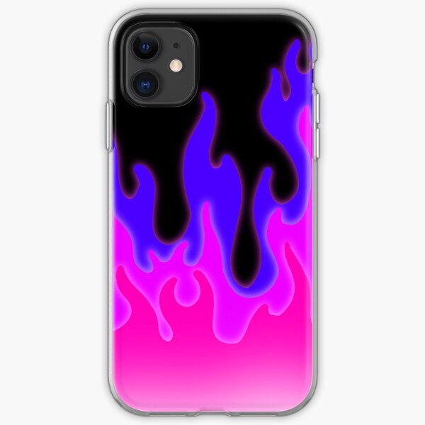 Pink Flames iPhone cases & covers Redbubble