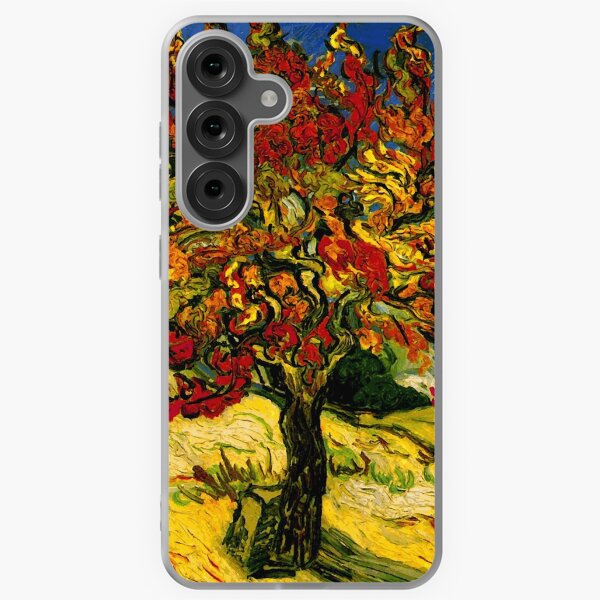 Vista previa del artículo con la obra «Impresión del árbol de morera de Van Gogh», diseñado y vendido por Vicky Brago-Mitchell®.