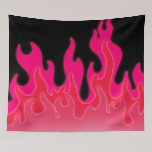 Item preview, Flames in Reddish Pink! designed and sold by KelseyLovelle.