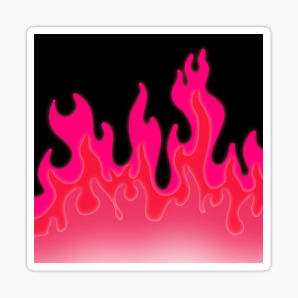 Item preview, Flames in Reddish Pink! designed and sold by KelseyLovelle.