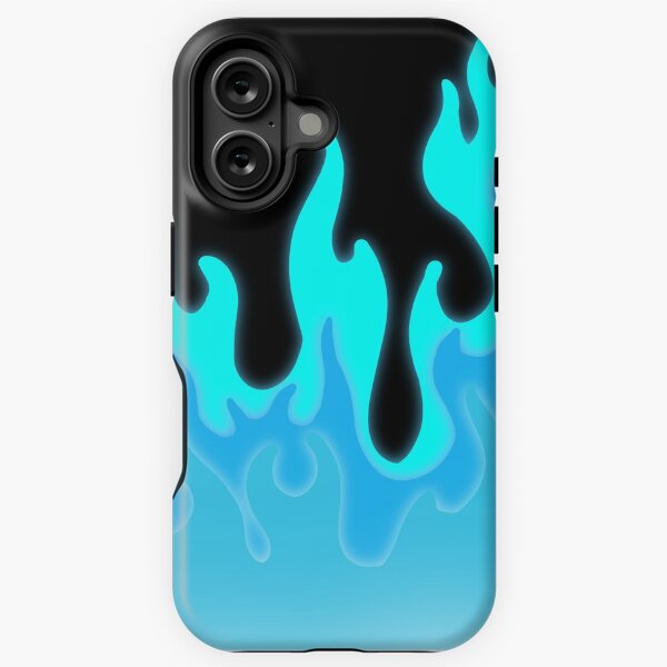 Item preview, Flames in Teal and Cyan! designed and sold by KelseyLovelle.