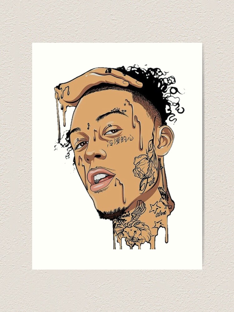 "lil skies" Art Print by acocodesign | Redbubble