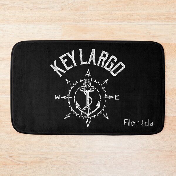 Item preview, Key Largo Florida, FL Nautical Compass Rose, Wind Rose, Sailing Sailboat Anchor Souvenir designed and sold by ArtByBollwitt.