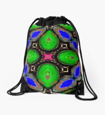 Living the Good Life Drawstring Bag