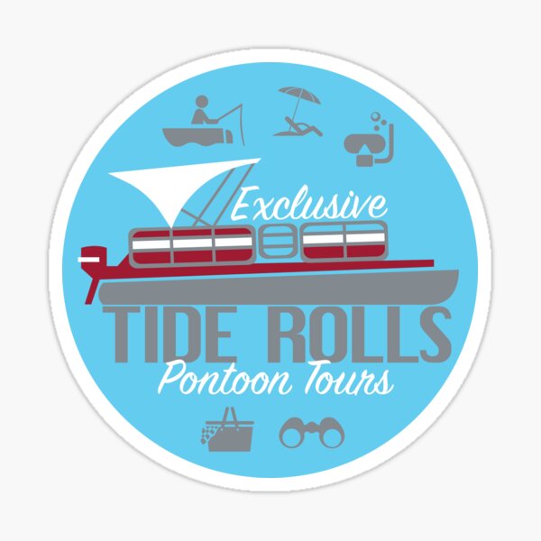 The Tide Rolls Sticker