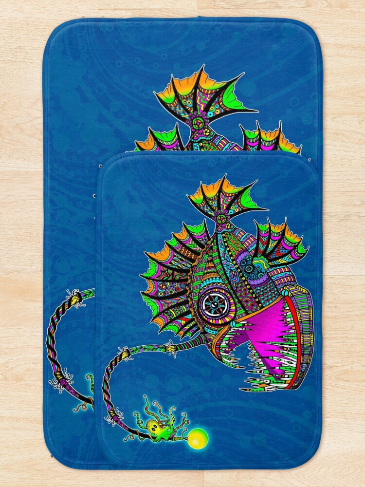 Alternate view of Electric Angler Fish Bath Mat