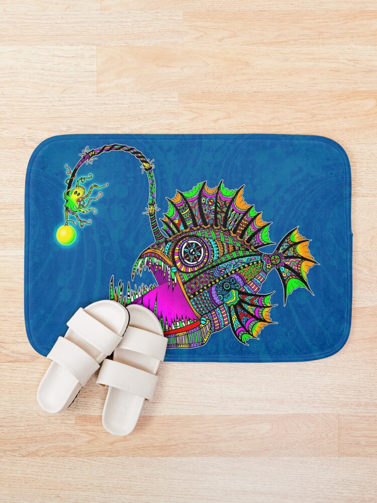 Alternate view of Electric Angler Fish Bath Mat