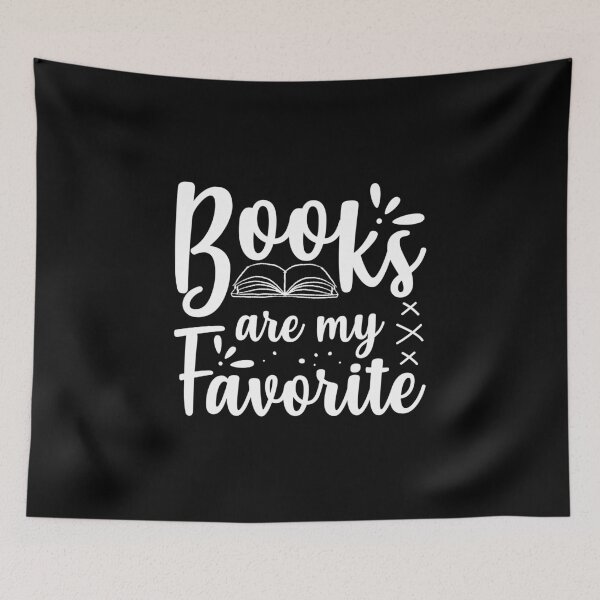 Item preview, Books Are My Favorite print Librarian Reading Teacher Gift designed and sold by woodsgoodsco.