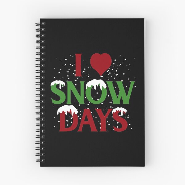 Item preview, I Love Snow Days Educator Student Winter print designed and sold by woodsgoodsco.