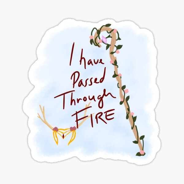 Item preview,  Passed Through Fire designed and sold by cakebacon.