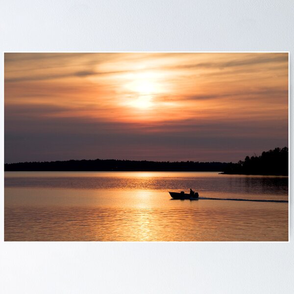 Item preview, Boating at Sunset designed and sold by Jane Best.
